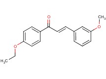 1-(4-ethoxyphenyl)-3-(3-methoxyphenyl)-2-propen-1-one