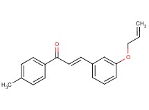 3-[3-(allyloxy)phenyl]-1-(4-methylphenyl)-2-propen-1-one