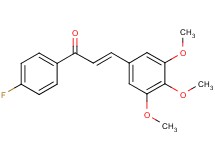 1-(4-fluorophenyl)-3-(3,4,5-trimethoxyphenyl)-2-propen-1-one