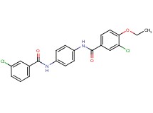 3-chloro-N-{4-[(3-chlorobenzoyl)amino]phenyl}-4-ethoxybenzamide