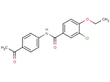 N-(4-acetylphenyl)-3-chloro-4-ethoxybenzamide