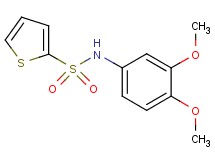 N-(3,4-dimethoxyphenyl)-2-thiophenesulfonamide