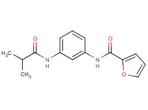 N-[3-(isobutyrylamino)phenyl]-2-furamide