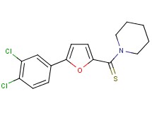 1-{[5-(3,4-dichlorophenyl)-2-furyl]carbonothioyl}piperidine