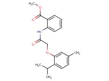 methyl 2-{[(2-isopropyl-5-methylphenoxy)acetyl]amino}benzoate