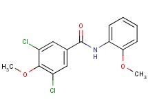 3,5-dichloro-4-methoxy-N-(2-methoxyphenyl)benzamide