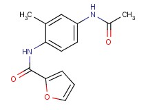 N-[4-(acetylamino)-2-methylphenyl]-2-furamide
