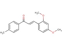 3-(2,4-dimethoxyphenyl)-1-(4-methylphenyl)-2-propen-1-one