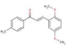 3-(2,5-dimethoxyphenyl)-1-(4-methylphenyl)-2-propen-1-one
