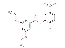 N-(2-chloro-5-nitrophenyl)-3,5-diethoxybenzamide