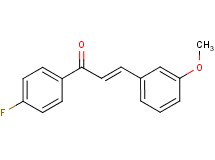 1-(4-fluorophenyl)-3-(3-methoxyphenyl)-2-propen-1-one