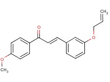 3-[3-(allyloxy)phenyl]-1-(4-methoxyphenyl)-2-propen-1-one