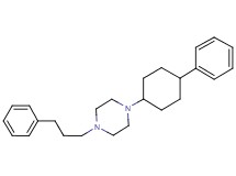 1-(4-phenylcyclohexyl)-4-(3-phenylpropyl)piperazine