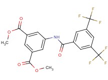 dimethyl 5-{[3,5-bis(trifluoromethyl)benzoyl]amino}isophthalate