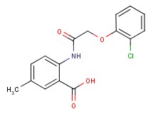 2-{[(2-chlorophenoxy)acetyl]amino}-5-methylbenzoic acid