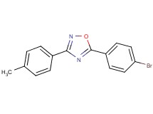 5-(4-bromophenyl)-3-(4-methylphenyl)-1,2,4-oxadiazole