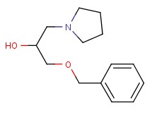 1-(benzyloxy)-3-(1-pyrrolidinyl)-2-propanol hydrochloride