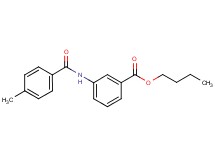 butyl 3-[(4-methylbenzoyl)amino]benzoate