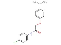 N-(4-chlorophenyl)-2-(4-isopropylphenoxy)acetamide