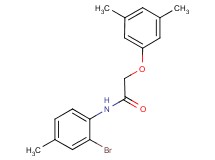 N-(2-bromo-4-methylphenyl)-2-(3,5-dimethylphenoxy)acetamide