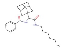 N-[1-(1-adamantyl)-2-(hexylamino)-2-oxoethyl]benzamide