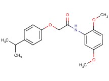 N-(2,5-dimethoxyphenyl)-2-(4-isopropylphenoxy)acetamide