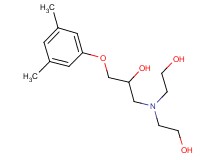 1-[bis(2-hydroxyethyl)amino]-3-(3,5-dimethylphenoxy)-2-propanol hydrochloride