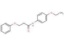 N-(4-ethoxyphenyl)-3-phenoxypropanamide