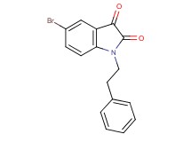 5-bromo-1-(2-phenylethyl)-1H-indole-2,3-dione