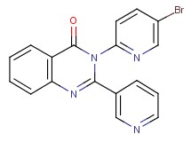 3-(5-bromo-2-pyridinyl)-2-(3-pyridinyl)-4(3H)-quinazolinone