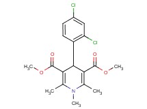 dimethyl 4-(2,4-dichlorophenyl)-1,2,6-trimethyl-1,4-dihydro-3,5-pyridinedicarboxylate