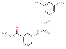 methyl 3-{[(3,5-dimethylphenoxy)acetyl]amino}benzoate