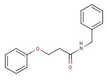 N-benzyl-3-phenoxypropanamide