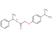 2-(4-isopropylphenoxy)-N-(1-phenylethyl)acetamide
