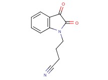 4-(2,3-dioxo-2,3-dihydro-1H-indol-1-yl)butanenitrile