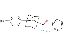 N-benzyl-3-(4-methylphenyl)-1-adamantanecarboxamide