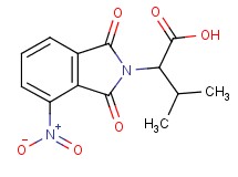 3-methyl-2-(4-nitro-1,3-dioxo-1,3-dihydro-2H-isoindol-2-yl)butanoic acid