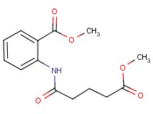 methyl 2-[(5-methoxy-5-oxopentanoyl)amino]benzoate