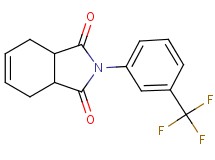 2-[3-(trifluoromethyl)phenyl]-3a,4,7,7a-tetrahydro-1H-isoindole-1,3(2H)-dione