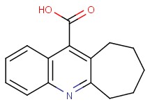 7,8,9,10-tetrahydro-6H-cyclohepta[b]quinoline-11-carboxylic acid
