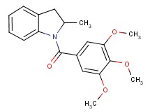 2-methyl-1-(3,4,5-trimethoxybenzoyl)indoline