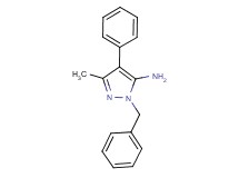 1-benzyl-3-methyl-4-phenyl-1H-pyrazol-5-amine