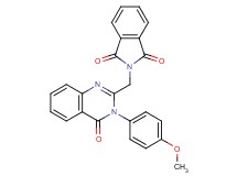 2-{[3-(4-methoxyphenyl)-4-oxo-3,4-dihydro-2-quinazolinyl]methyl}-1H-isoindole-1,3(2H)-dione