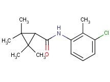 N-(3-chloro-2-methylphenyl)-2,2,3,3-tetramethylcyclopropanecarboxamide