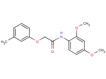 N-(2,4-dimethoxyphenyl)-2-(3-methylphenoxy)acetamide