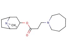 8-methyl-8-azabicyclo[3.2.1]oct-3-yl 3-(1-azepanyl)propanoate dihydrochloride