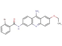 N-(9-amino-7-ethoxy-3-acridinyl)-2-bromobenzamide