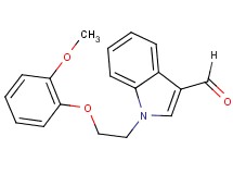 1-[2-(2-methoxyphenoxy)ethyl]-1H-indole-3-carbaldehyde
