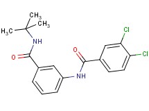 N-{3-[(tert-butylamino)carbonyl]phenyl}-3,4-dichlorobenzamide