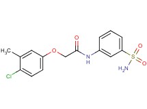 N-[3-(aminosulfonyl)phenyl]-2-(4-chloro-3-methylphenoxy)acetamide